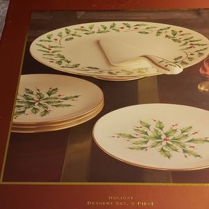 LENOX NEW HOLIDAY 6 piece serving set
